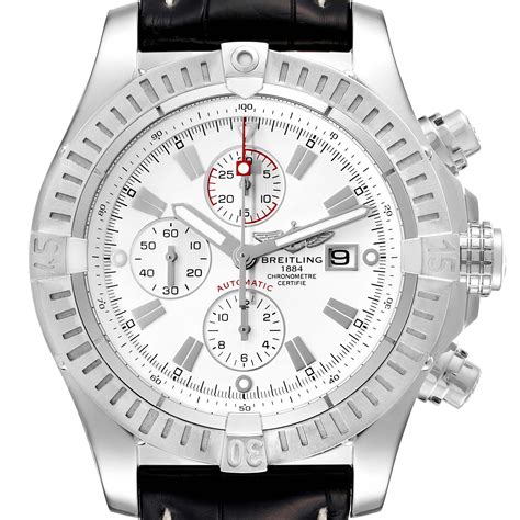 breitling a13370 black dial|breitling a13370 for sale.